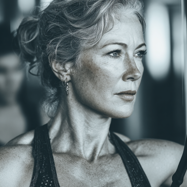 Instructor specialist FitPilot cu experiență în antrenamente pentru seniori